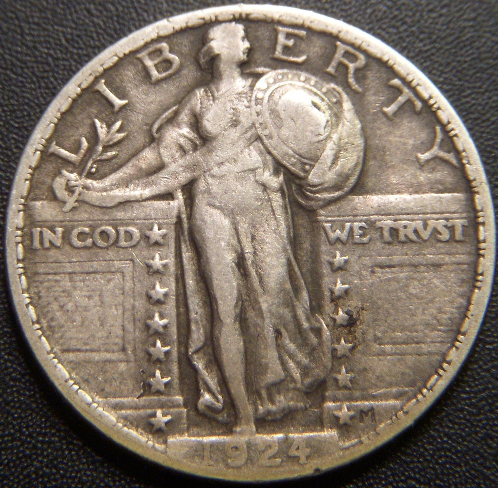 1924 Standing Quarter - Very Fine