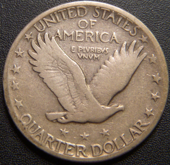 1927-D Standing Quarter - Very Good