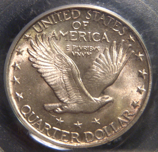 1920 Standing Quarter - PCGS MS63