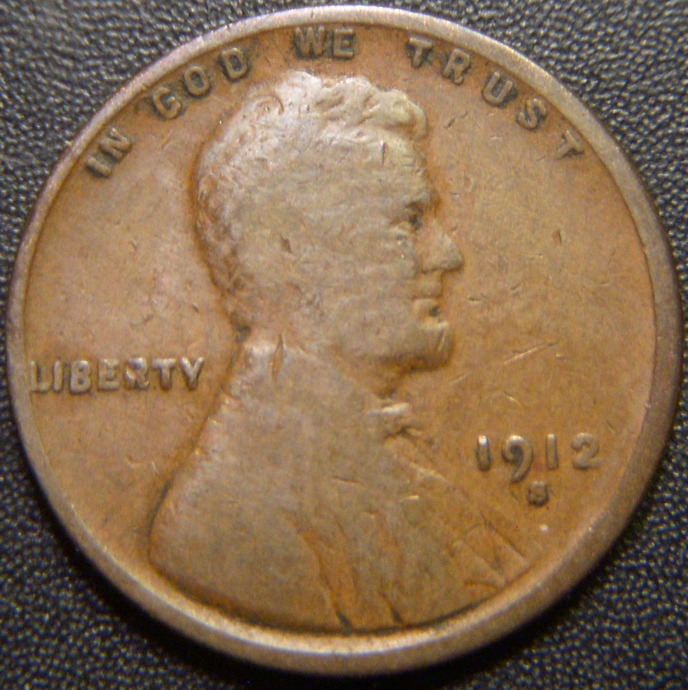 1912-S Lincoln Cent - Good
