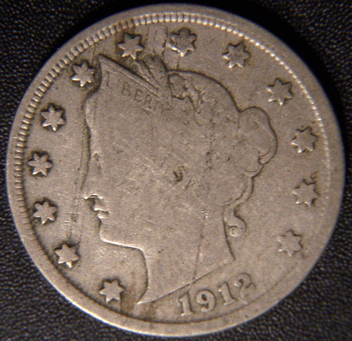1912-S Liberty Nickel - Fine
