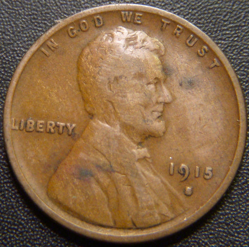 1915-S Lincoln Cent - Very Good