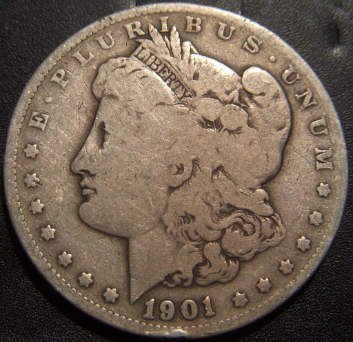 1901-S Morgan Dollar - Very Good