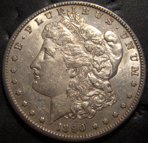 1890-S Morgan Dollar - AU