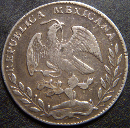 1869 PiPS 4 Reales - Mexico