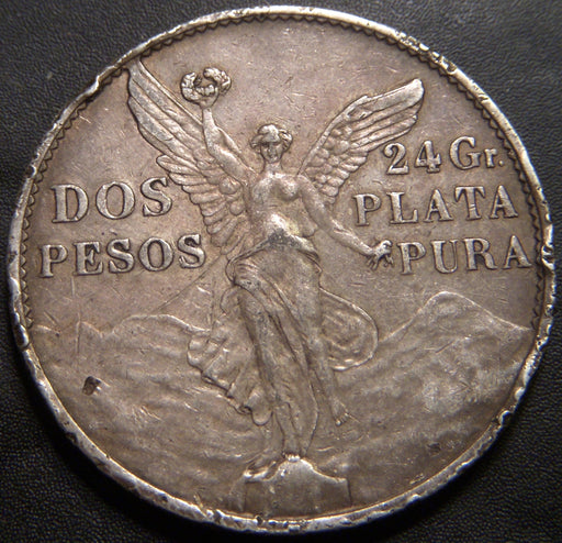 1921 2 Pesos - Mexico