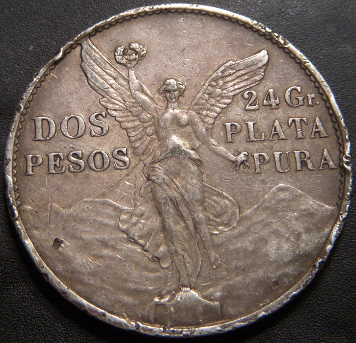 1921 2 Pesos - Mexico
