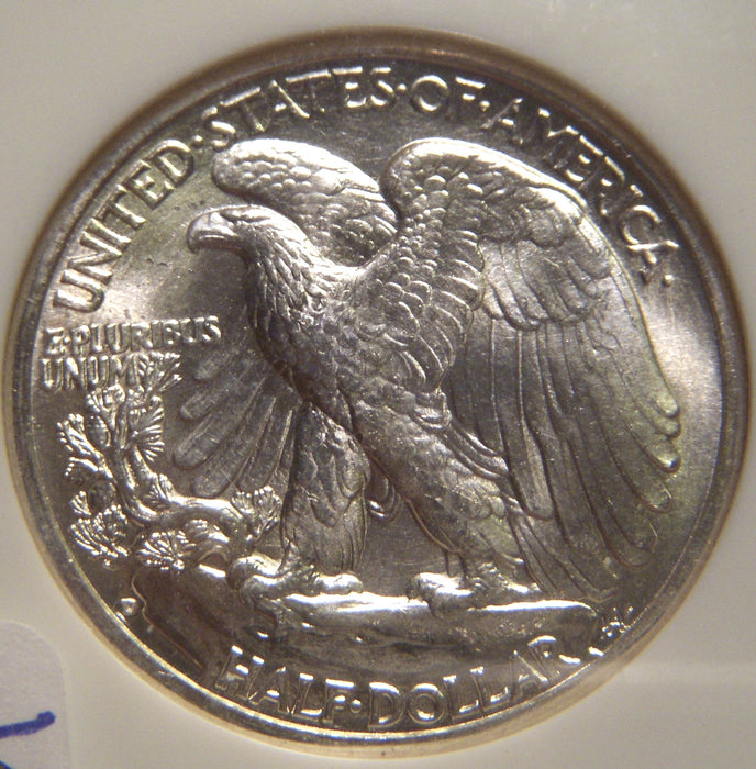 1944-D Walking Half Dollar - NGC MS64