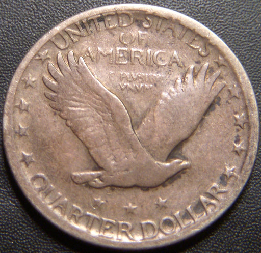 1920-S Standing Quarter - Fine