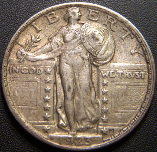 1923 Standing Quarter - Extra Fine
