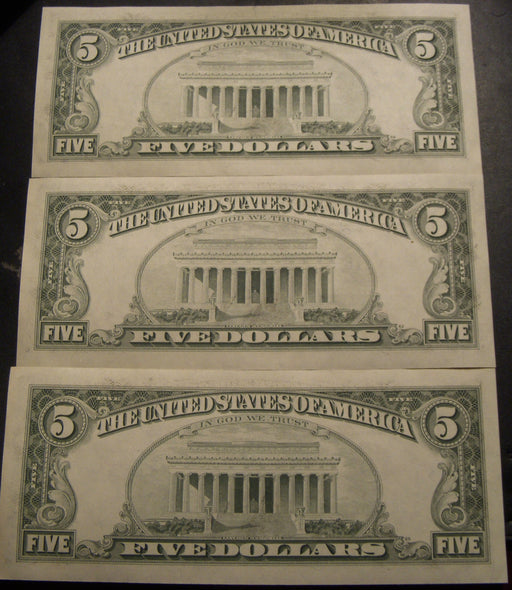 1985 (D) $5 Federal Reserve Note - FR# 1978D