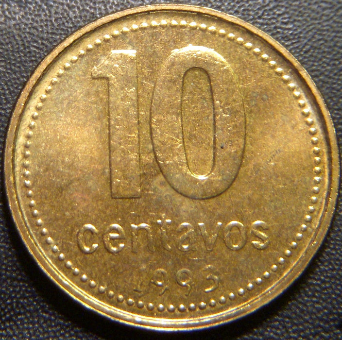 1993 10 Centavos - Argentina