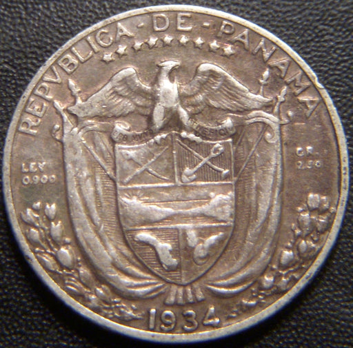 1934 1/10 Balboa - Panama