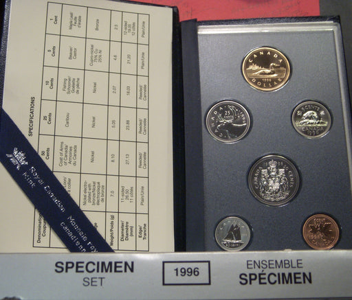 1996 6 Piece Specimen Set