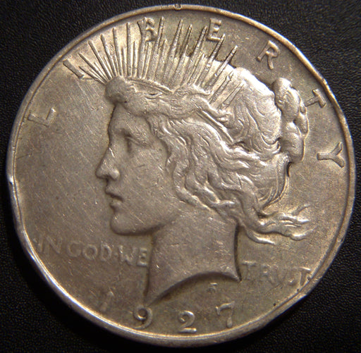 1927-D Peace Dollar - Fine