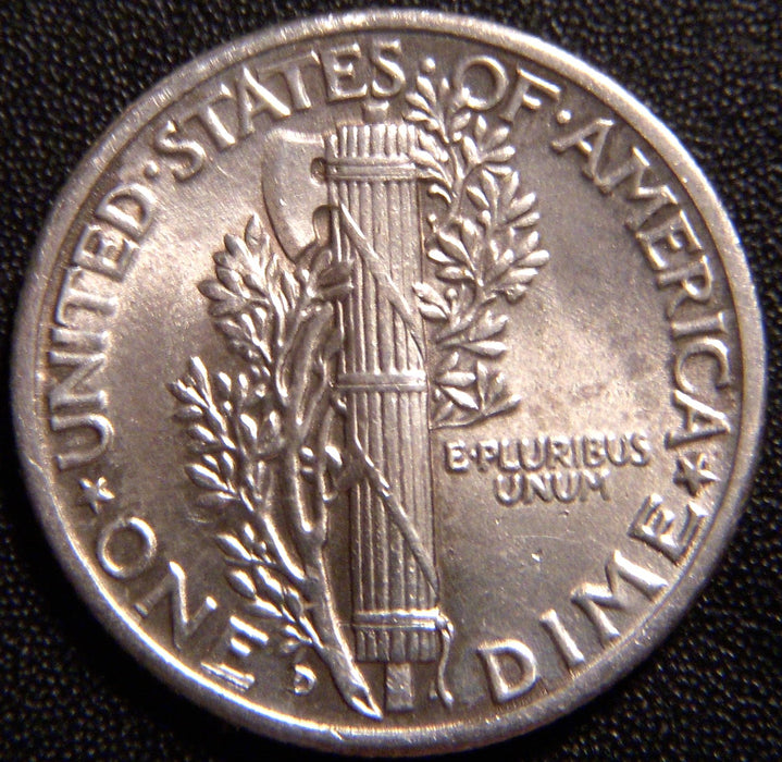 1937-D Mercury Dime - Extra Fine