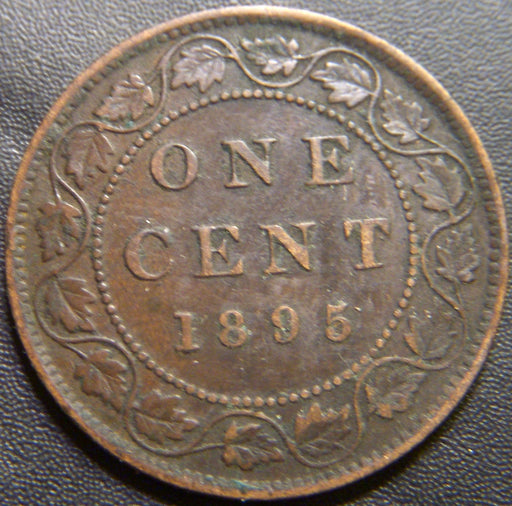 1895 Canadian Large Cent - Very Fine