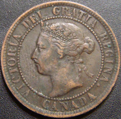 1895 Canadian Large Cent - Very Fine