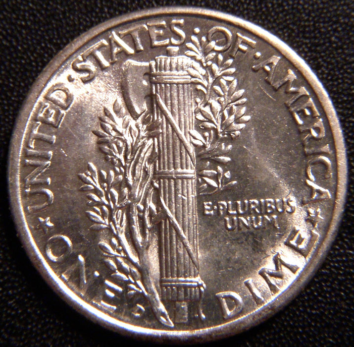 1939-D Mercury Dime - Uncirculated