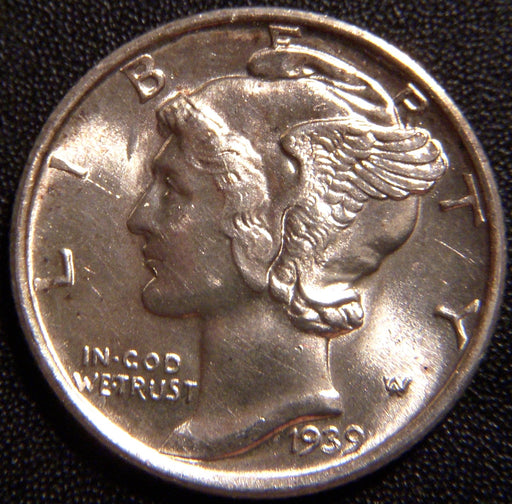 1939-S Mercury Dime - Uncirculated