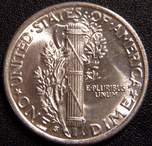 1939-S Mercury Dime - Uncirculated