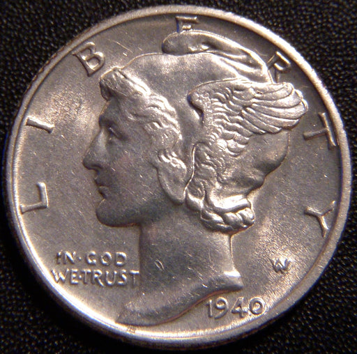 1940-D Mercury Dime - Uncirculated