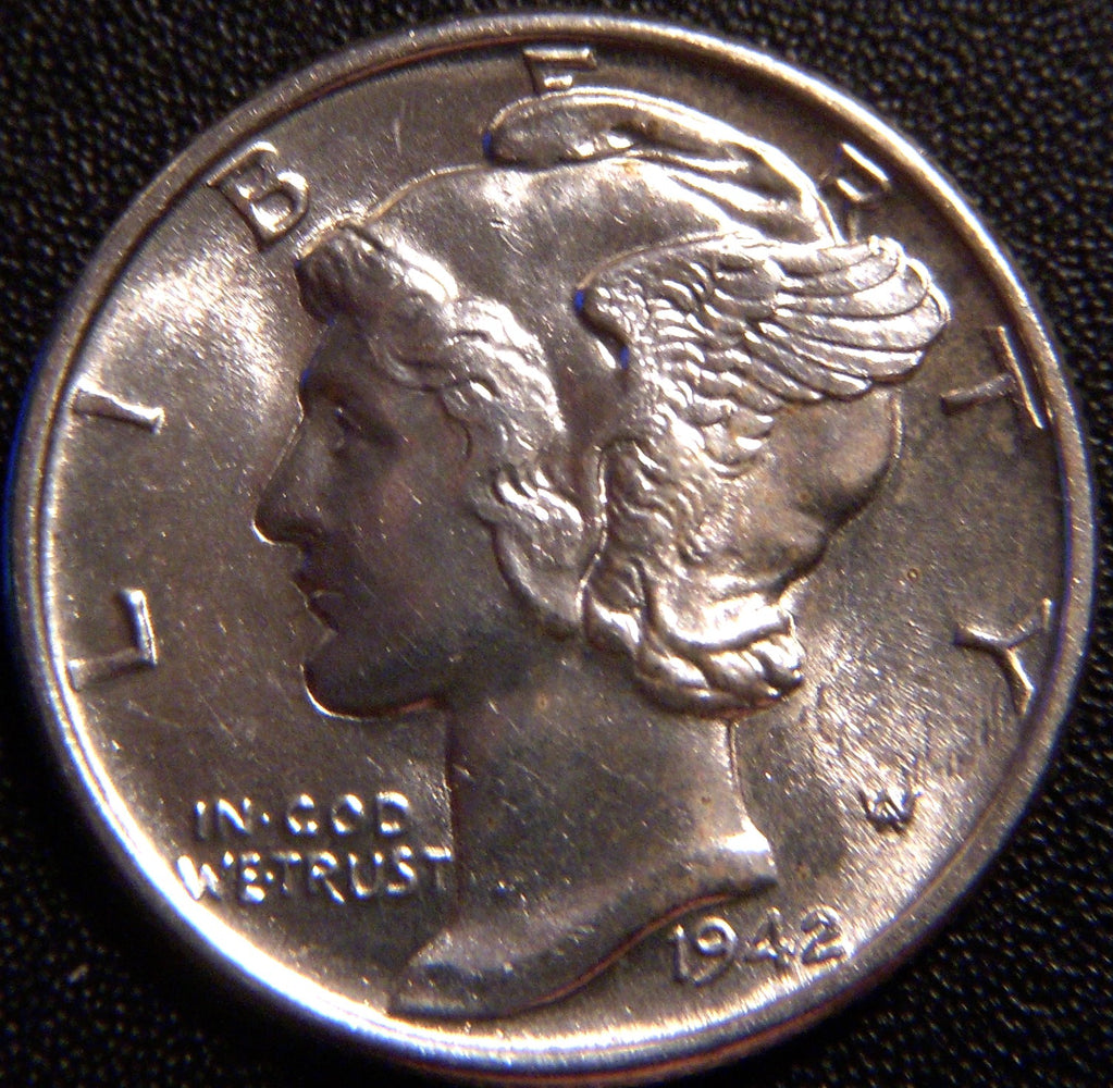 1942 Mercury Dime - Uncirculated