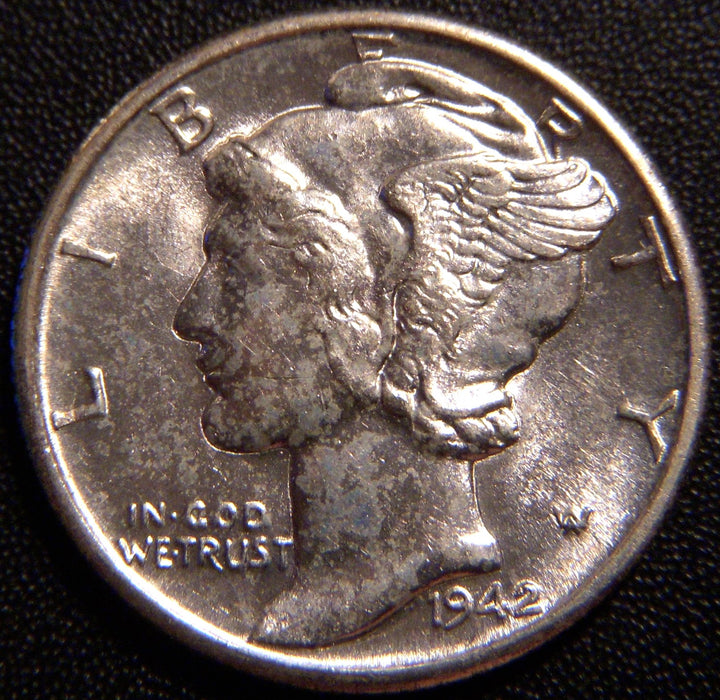 1942-D Mercury Dime - Uncirculated