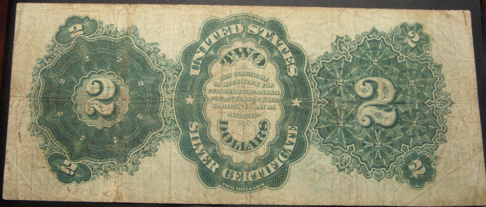 1891 $2 Silver Certificate - FR# 246