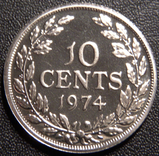 1974 10 Cents - Liberia