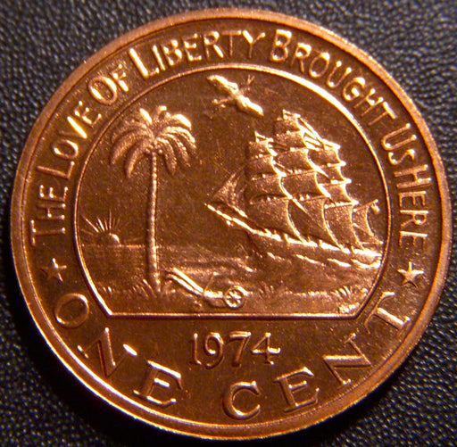 1974 1 Cent - Liberia