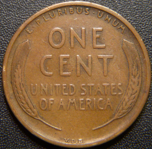 1909-S VDB Lincoln Cent - Fine