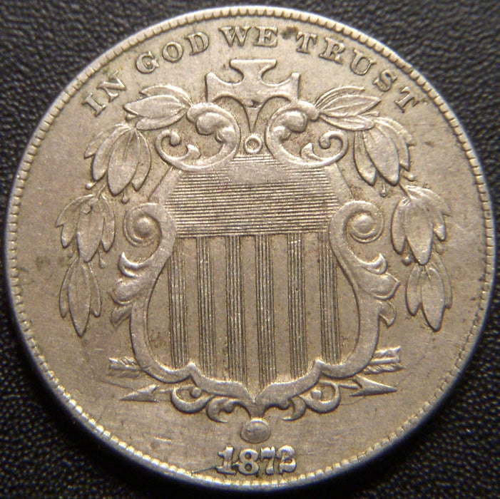1872 Shield Nickel - Extra Fine