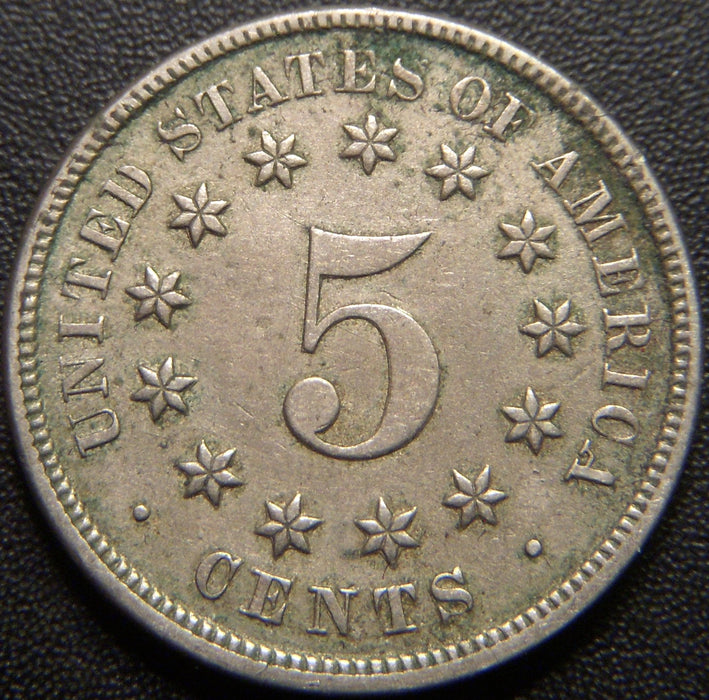 1872 Shield Nickel - Extra Fine