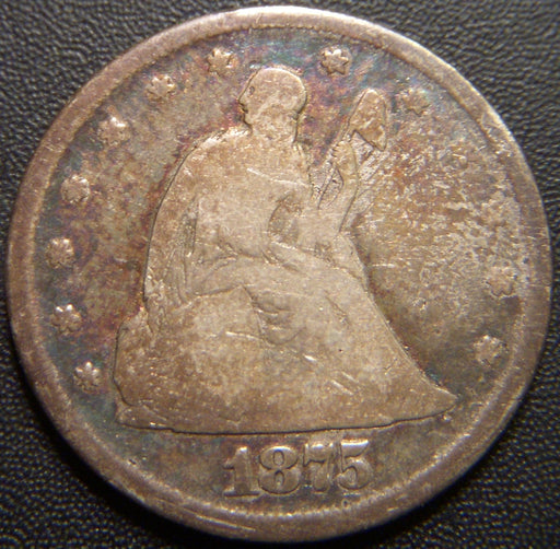 1875 Twenty Cent - Good+