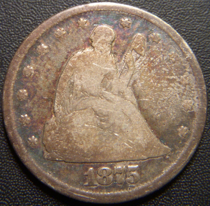 1875 Twenty Cent - Good+