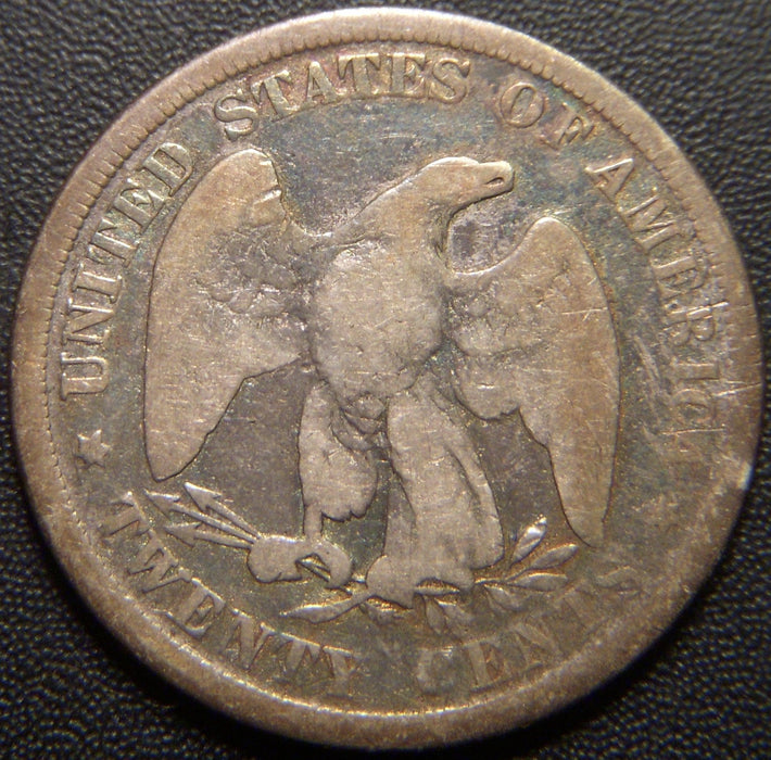 1875 Twenty Cent - Good+