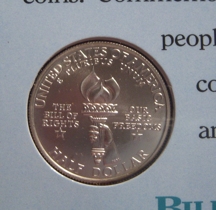 1993-W Uncirculated Silver Bill of Rights Half Dollar - Young Collector's Set