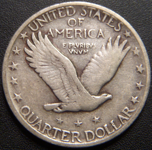 1918-S Standing Quarter - Very Fine