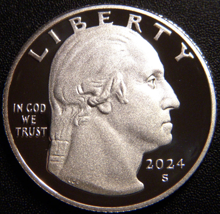 2024-S C. Cruz Quarter - Silver Proof