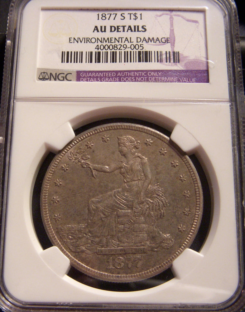 1877-S Trade Dollar - NGC AU Details