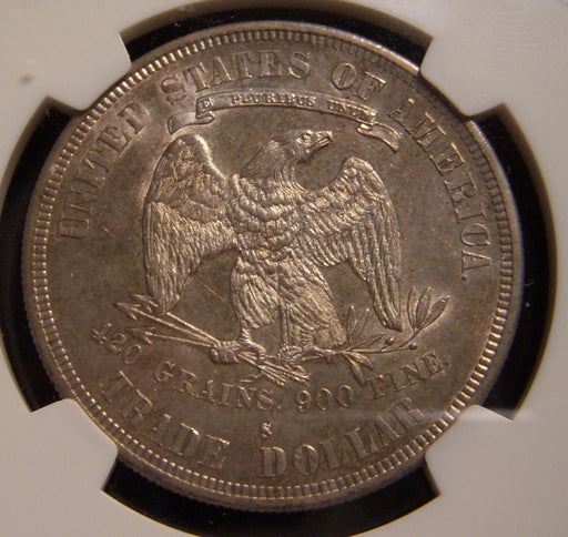 1877-S Trade Dollar - NGC AU Details