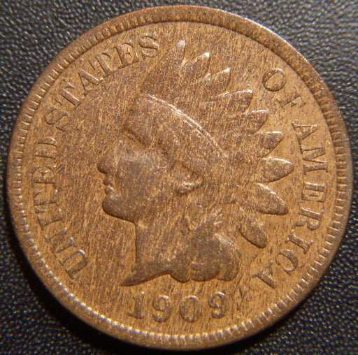 1909-S Indian Head Cent - Very Good/Fine