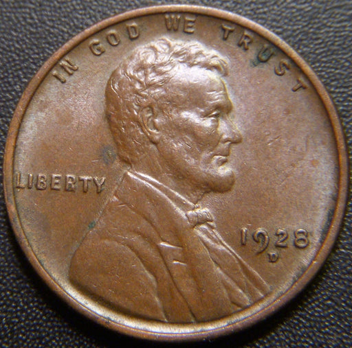 1928-D Lincoln Cent - Extra Fine