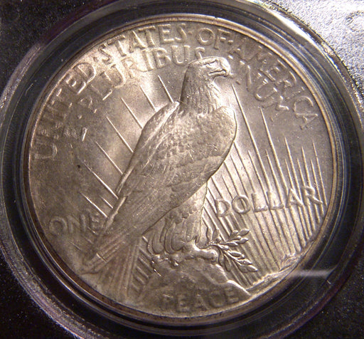 1927 Peace Dollar - MS 62