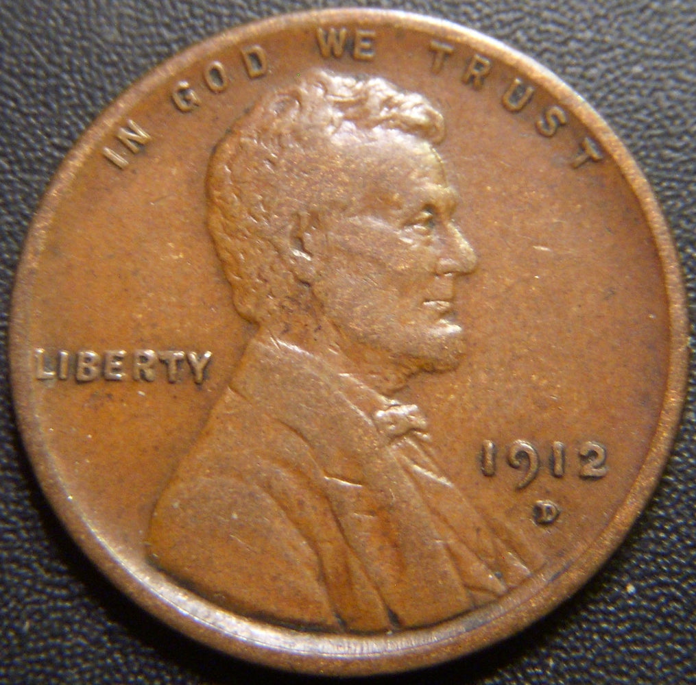 1912-D Lincoln Cent - Very Fine