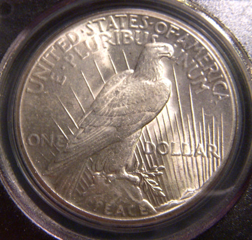 1928 Peace Dollar - AU 58