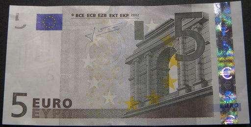 2002 5 Euro Note