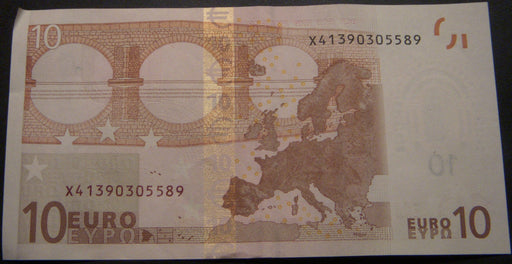 2002 10 Euro Note