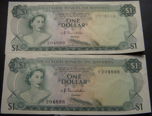 1974 $1 Note - Bahamas